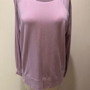 Athleta Mauve Knit Top